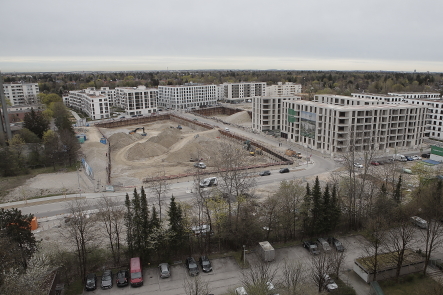 03.04.2024 - Baustelle Pandion Verde in Neuperlach