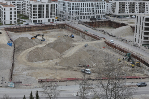 03.04.2024 - Baustelle Pandion Verde in Neuperlach