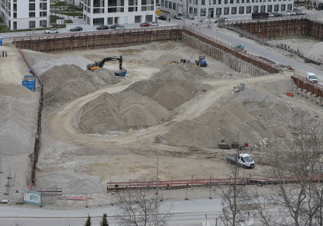 03.04.2024 - Baustelle Pandion Verde in Neuperlach