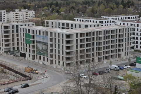 03.04.2024 - Baustelle Pandion Verde in Neuperlach