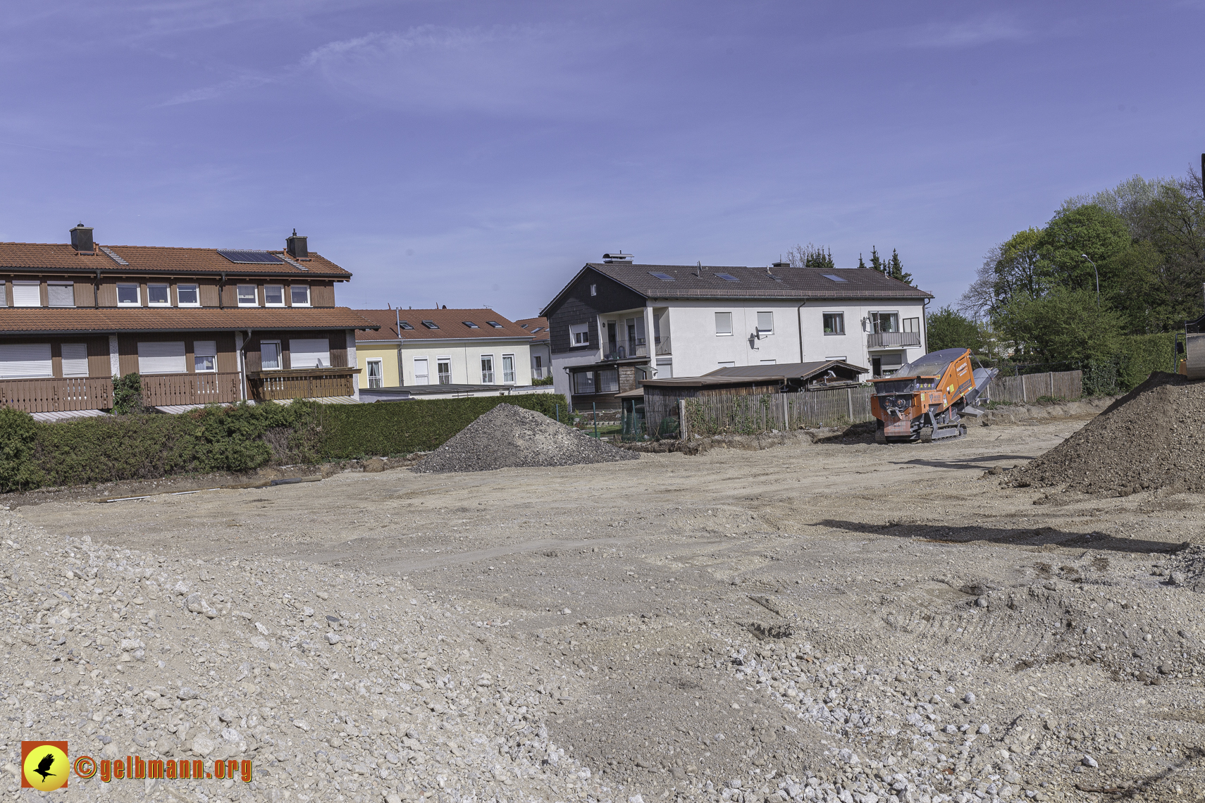 06.04.2024 - Bilder der Baustelle MONACO an der Heinrich-Wieland/Ecke Corinthstrasse in Neuperlach