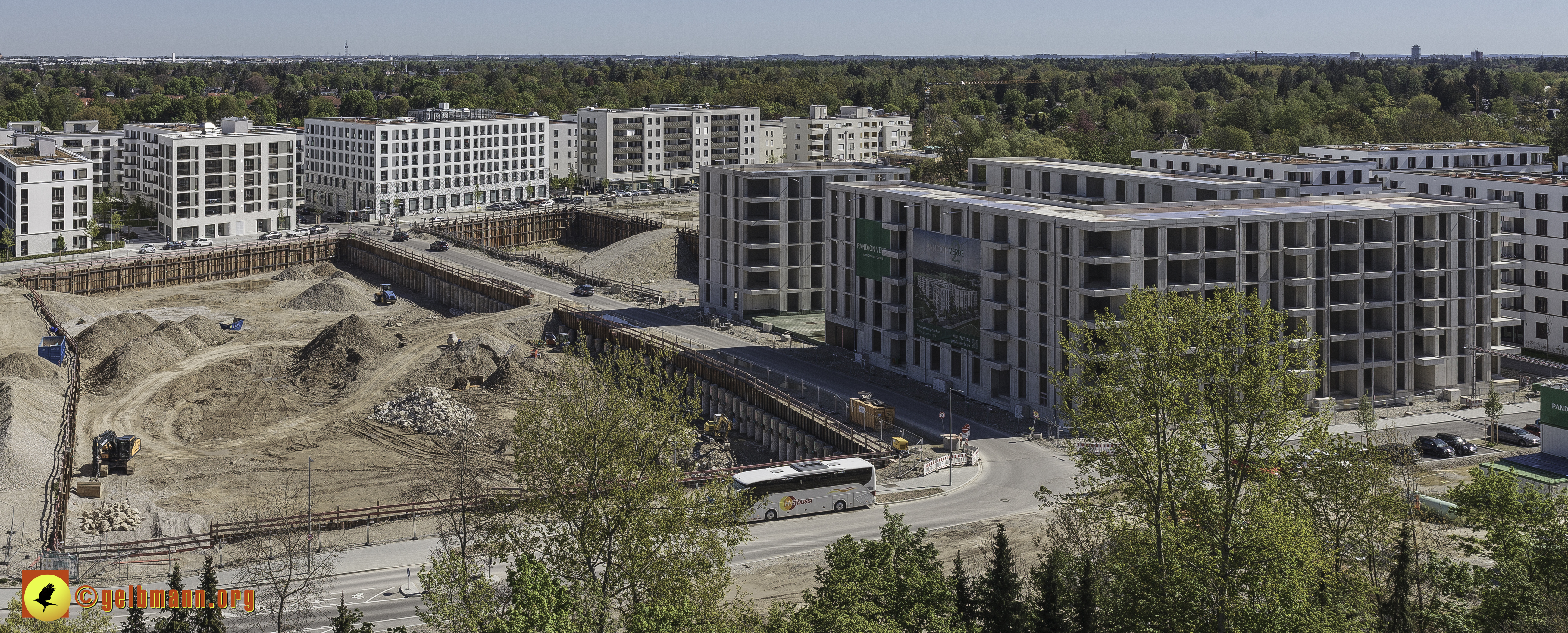 22.02.2024 - Baustelle Alexisquartier in Neuperlach