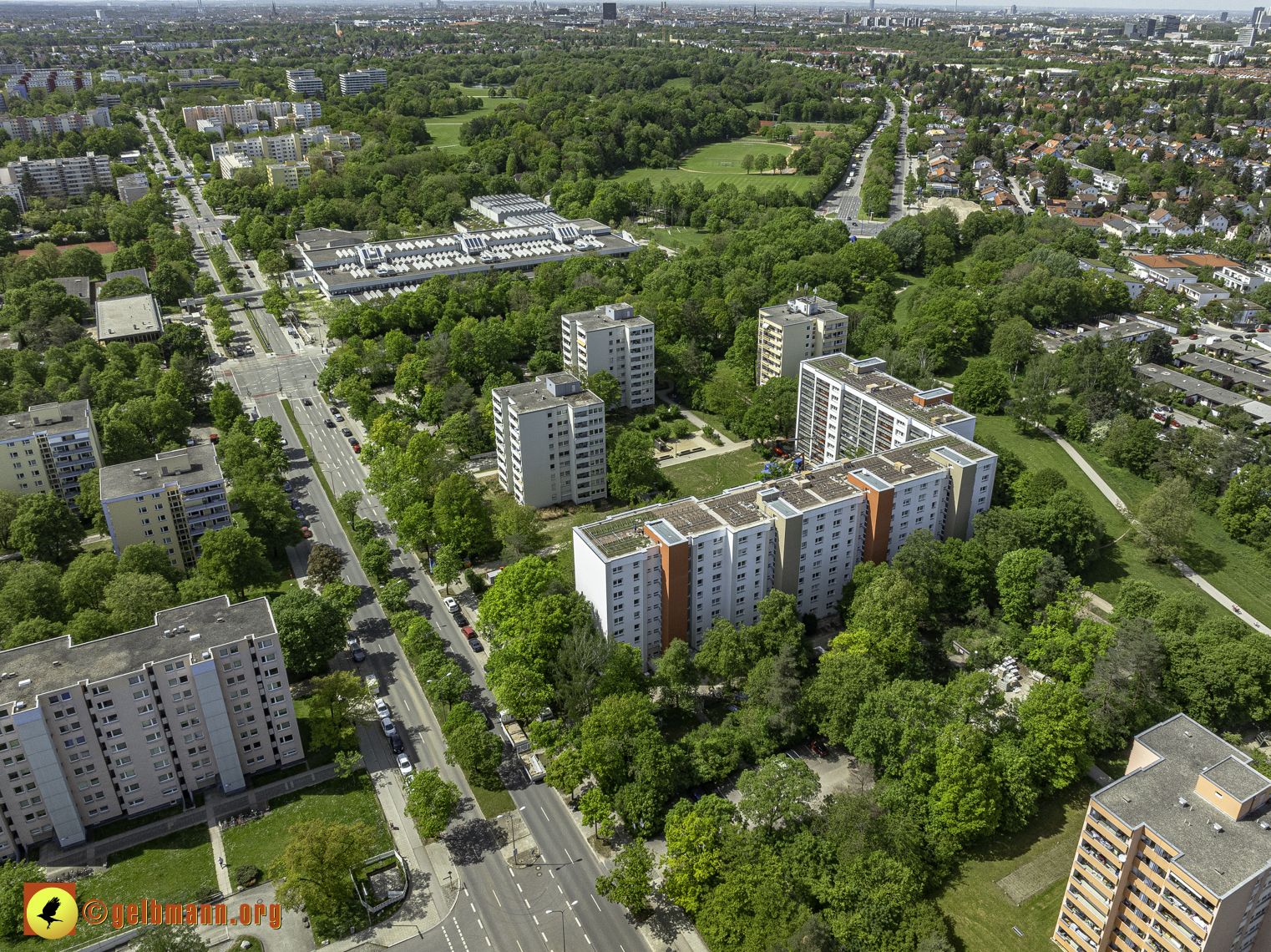 30.04.2024 - GEWOFAG-Baustelle am Karl-Marx-Ring 11-21 in Neuperlach