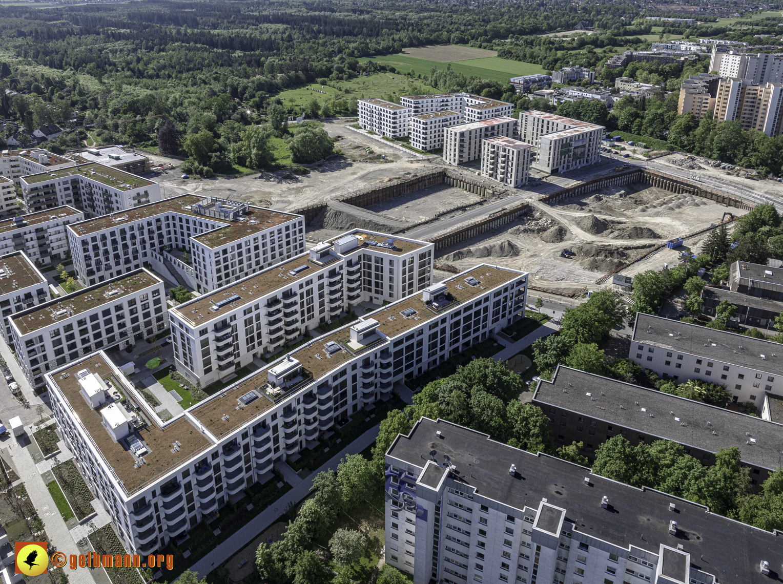 14.05.2024 - DEMOS-Baustelle Alexisquartier in Neuperlach