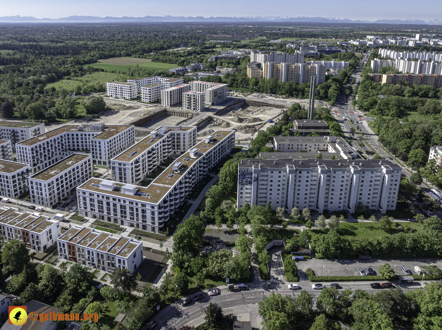 14.05.2024 - DEMOS-Baustelle Alexisquartier in Neuperlach