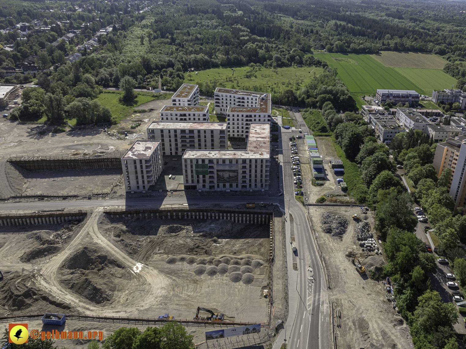 14.05.2024 - DEMOS-Baustelle Alexisquartier in Neuperlach