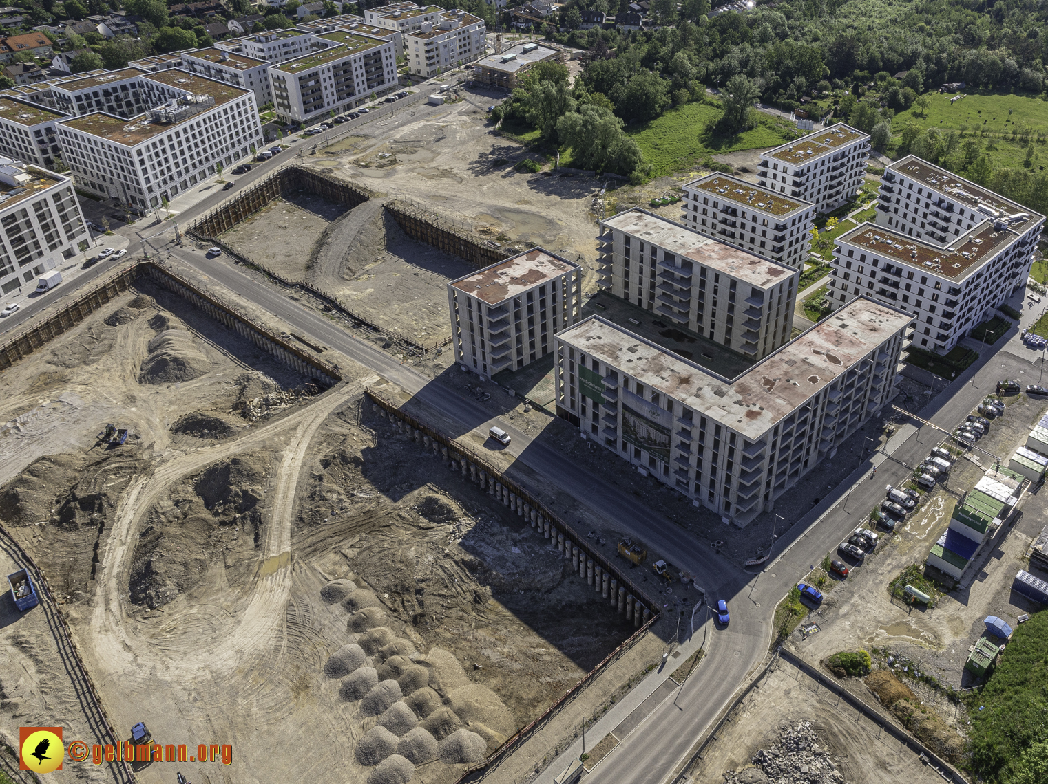 14.05.2024 - DEMOS-Baustelle Alexisquartier in Neuperlach