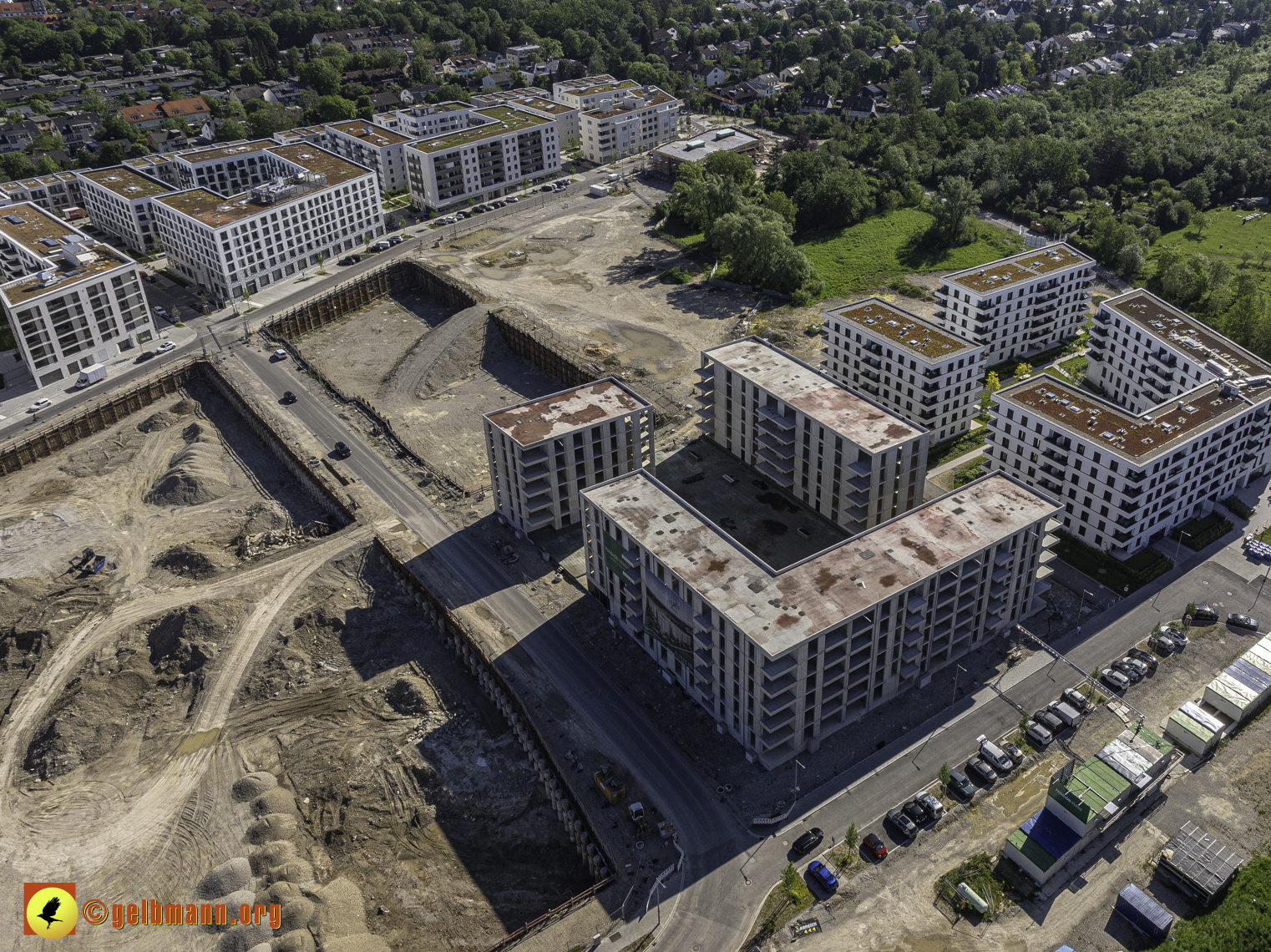 14.05.2024 - DEMOS-Baustelle Alexisquartier in Neuperlach