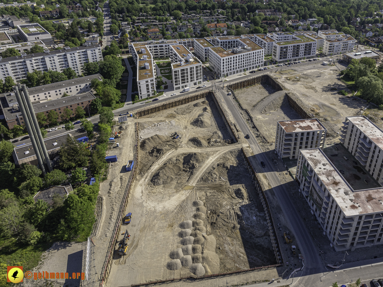 14.05.2024 - DEMOS-Baustelle Alexisquartier in Neuperlach