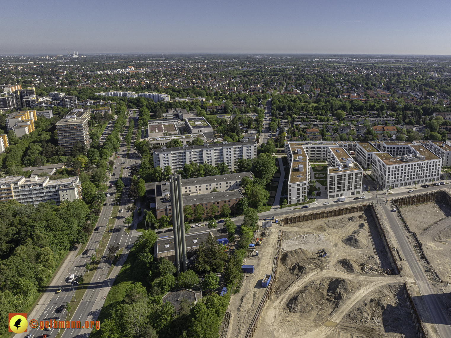 14.05.2024 - DEMOS-Baustelle Alexisquartier in Neuperlach