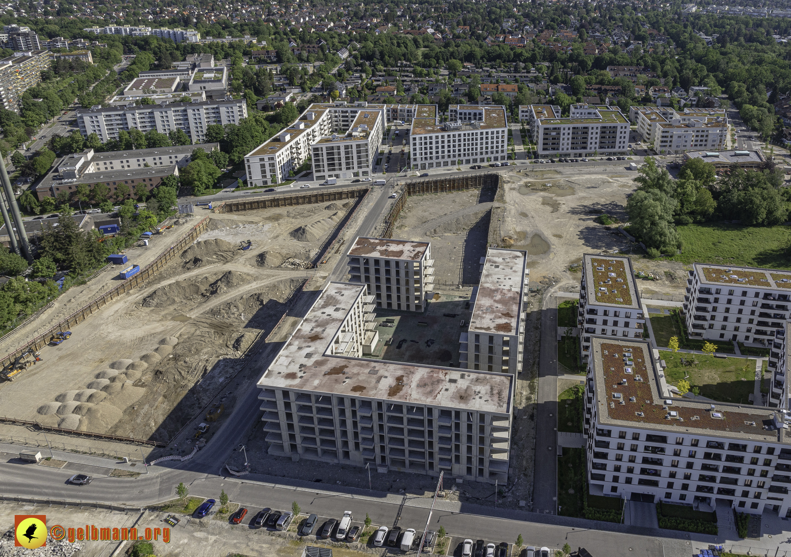 14.05.2024 - DEMOS-Baustelle Alexisquartier in Neuperlach