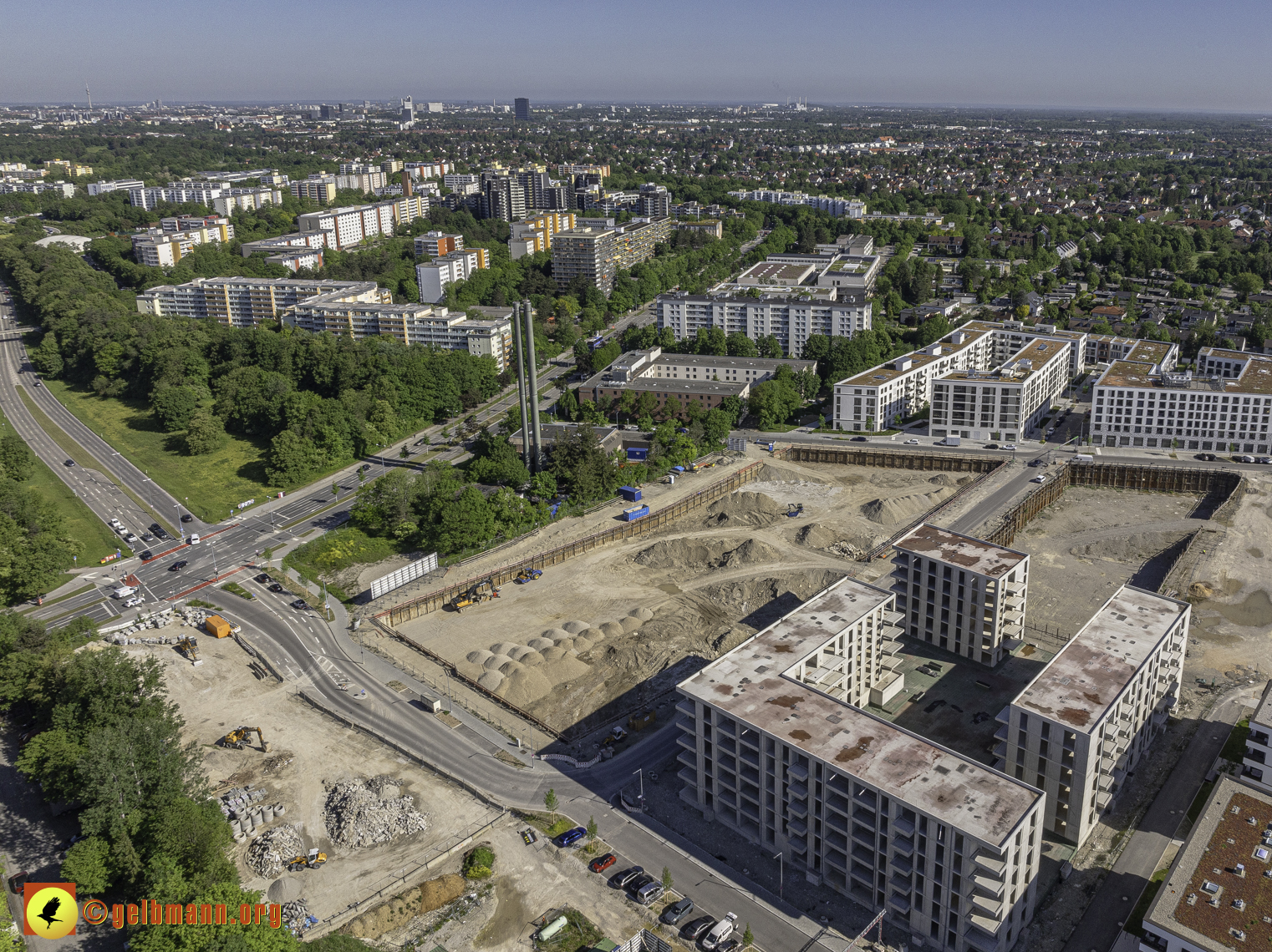 14.05.2024 - DEMOS-Baustelle Alexisquartier in Neuperlach
