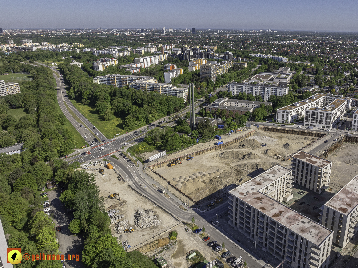 14.05.2024 - DEMOS-Baustelle Alexisquartier in Neuperlach