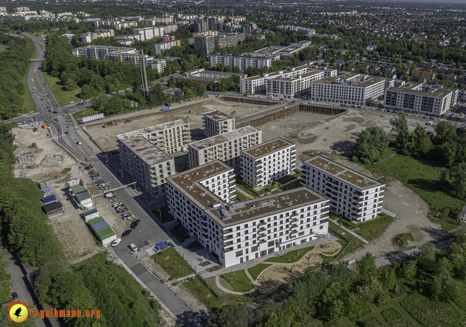 14.05.2024 - DEMOS-Baustelle Alexisquartier in Neuperlach