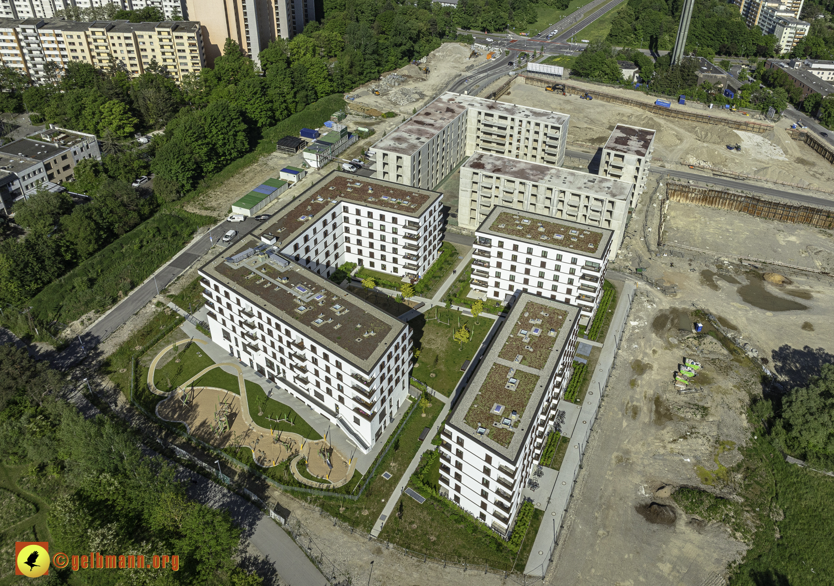 14.05.2024 - DEMOS-Baustelle Alexisquartier in Neuperlach