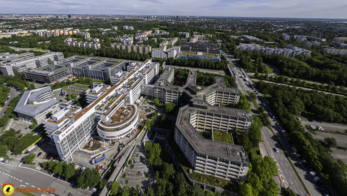 30.05.2024 - das ehemalige Allianzbürohaus ist jetzt BOSCH in Neuperlach und Umgebung