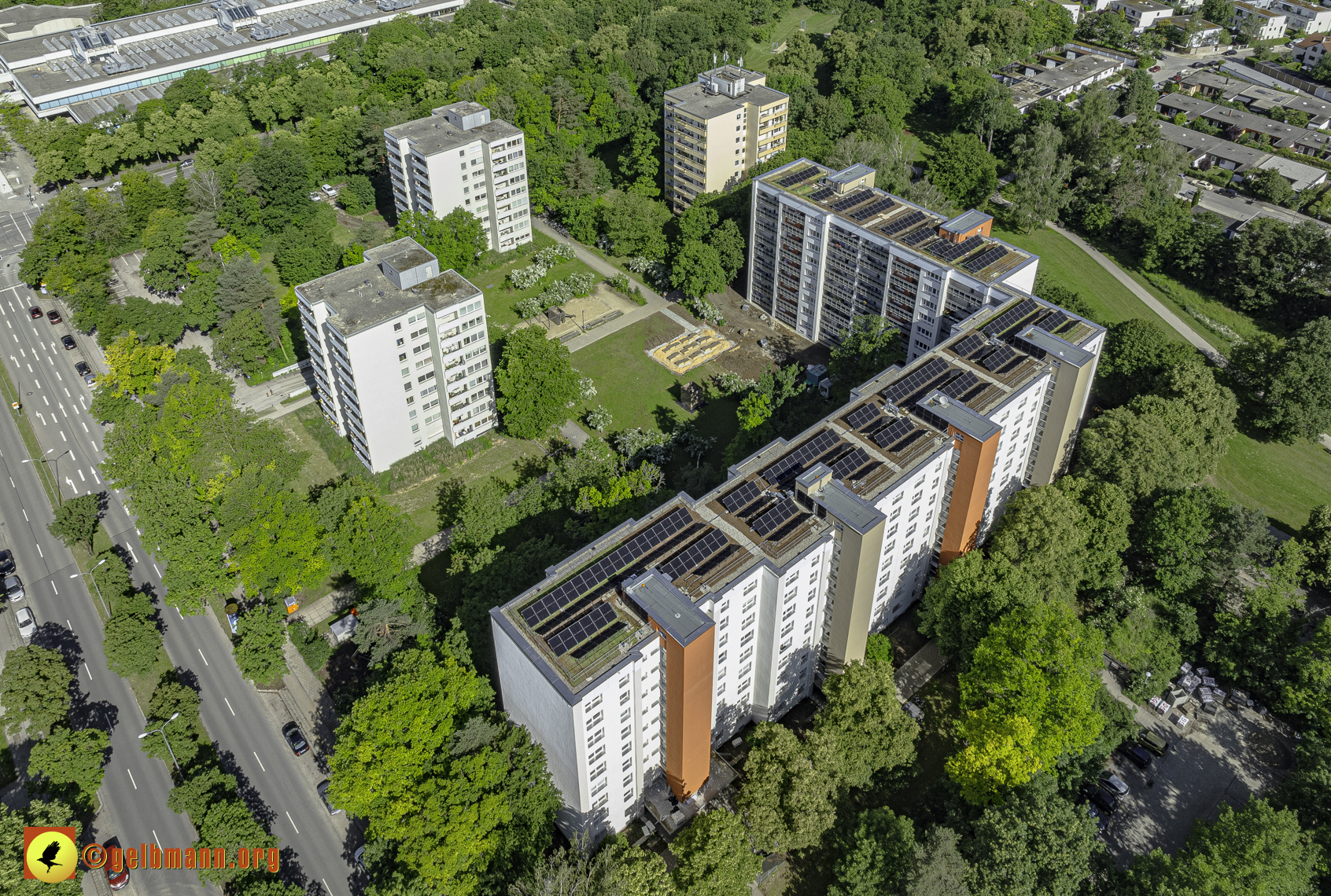 30.05.2024 - GEWOFAG-Baustelle am Karl-Marx-Ring 11-21 in Neuperlach