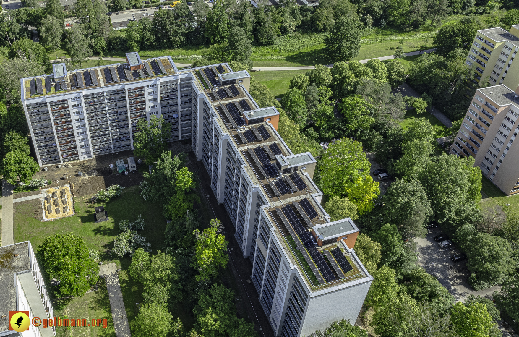 30.05.2024 - GEWOFAG-Baustelle am Karl-Marx-Ring 11-21 in Neuperlach
