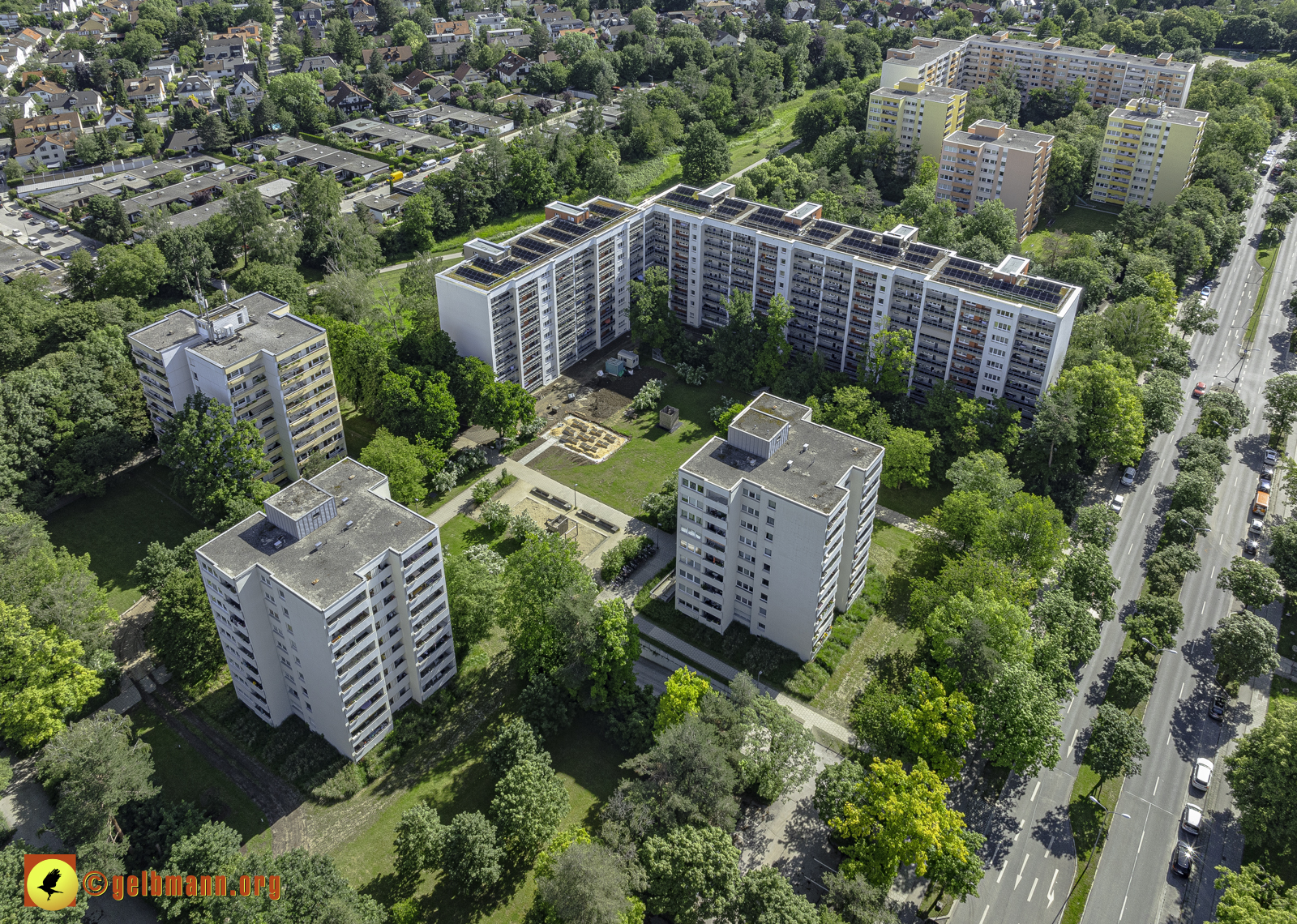 30.05.2024 - GEWOFAG-Baustelle am Karl-Marx-Ring 11-21 in Neuperlach