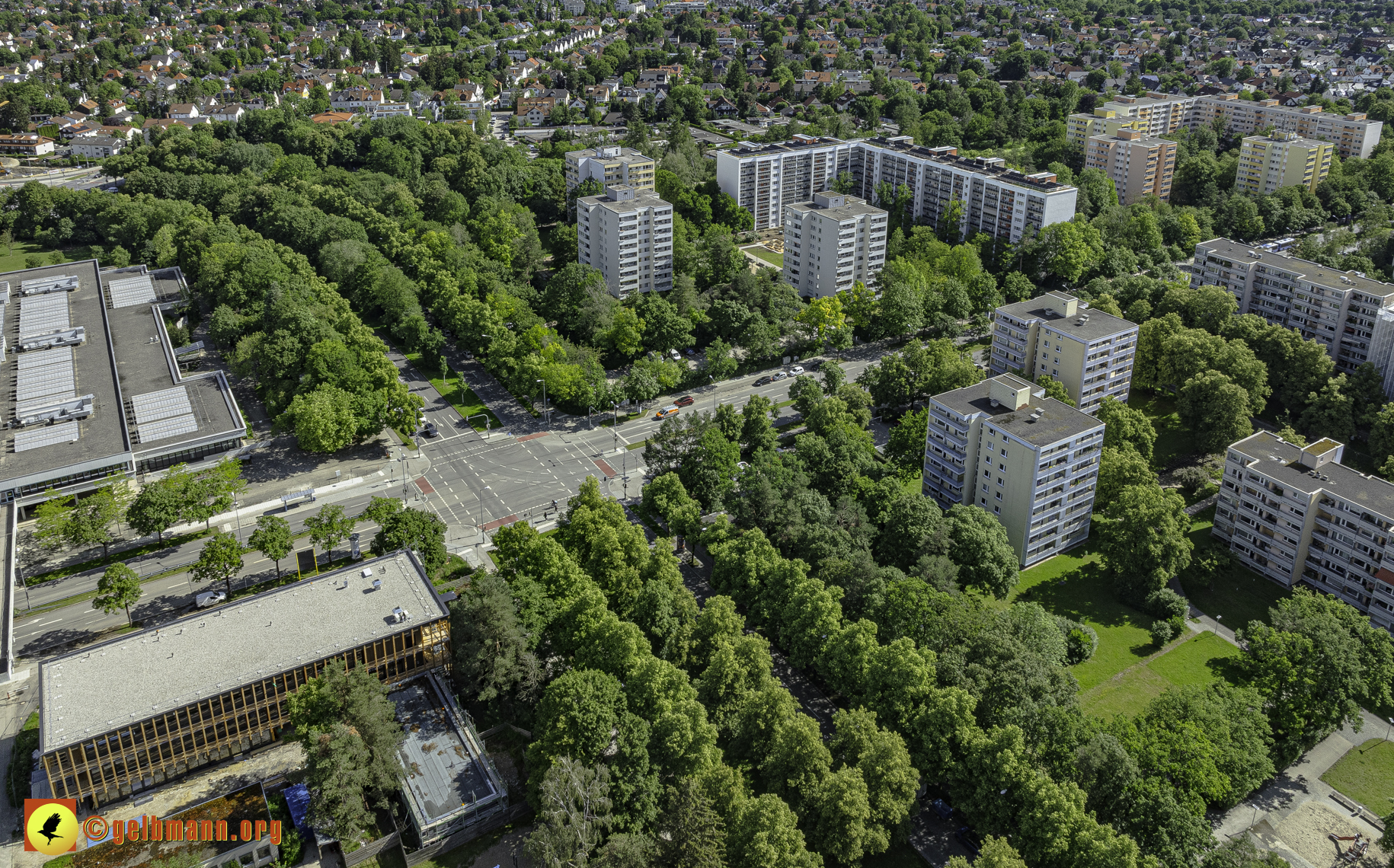 30.05.2024 - GEWOFAG-Baustelle am Karl-Marx-Ring 11-21 in Neuperlach