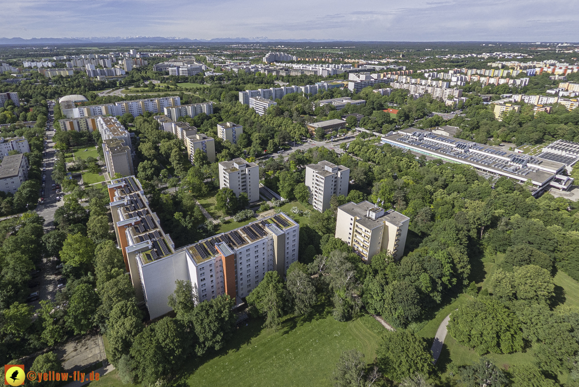 30.05.2024 - GEWOFAG-Baustelle am Karl-Marx-Ring 11-21 in Neuperlach