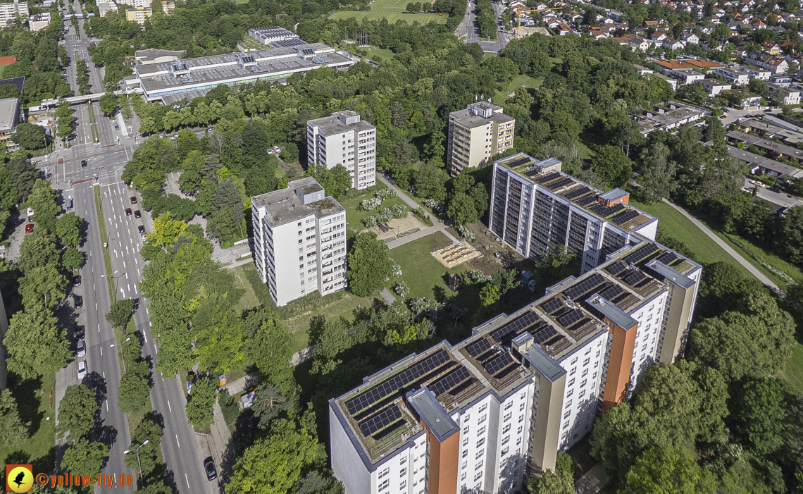 30.05.2024 - GEWOFAG-Baustelle am Karl-Marx-Ring 11-21 in Neuperlach