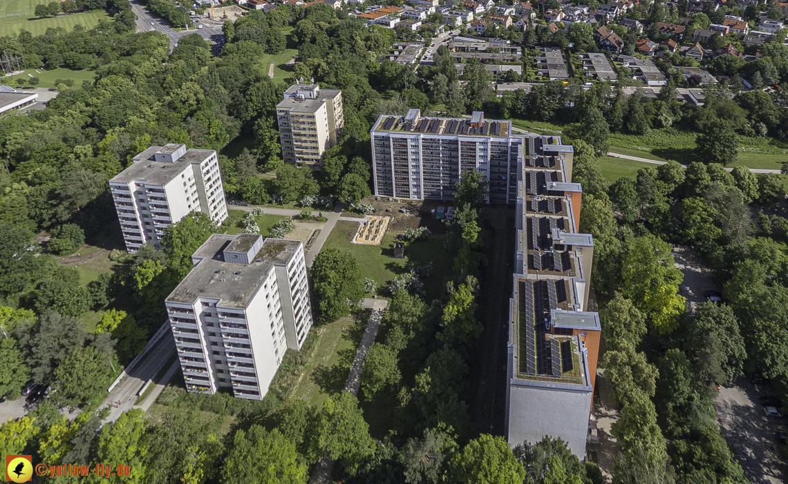 30.05.2024 - GEWOFAG-Baustelle am Karl-Marx-Ring 11-21 in Neuperlach