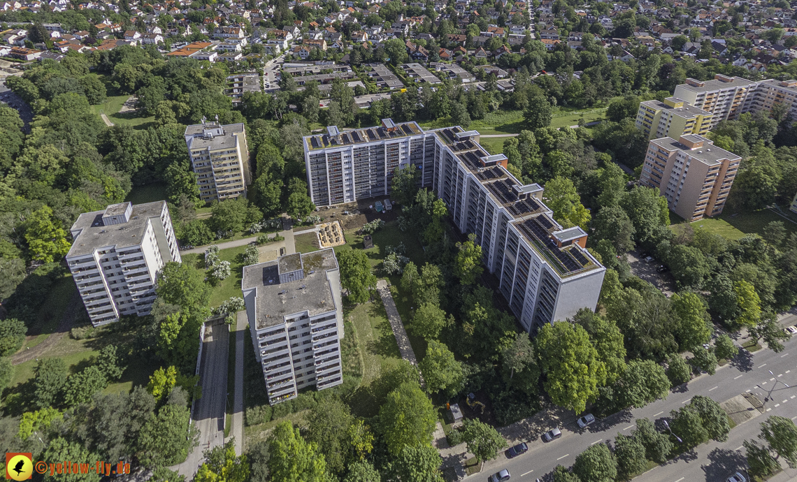 30.05.2024 - GEWOFAG-Baustelle am Karl-Marx-Ring 11-21 in Neuperlach