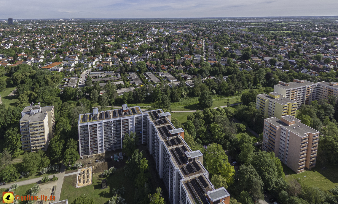 30.05.2024 - GEWOFAG-Baustelle am Karl-Marx-Ring 11-21 in Neuperlach