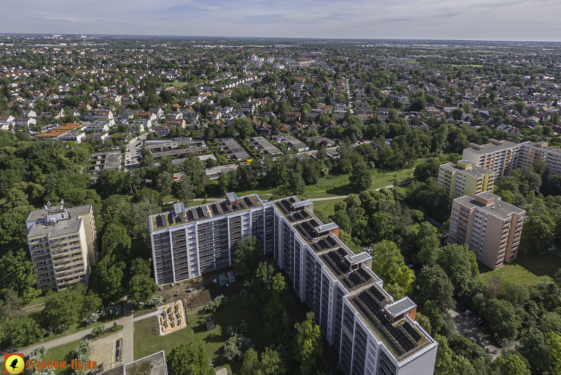 30.05.2024 - GEWOFAG-Baustelle am Karl-Marx-Ring 11-21 in Neuperlach