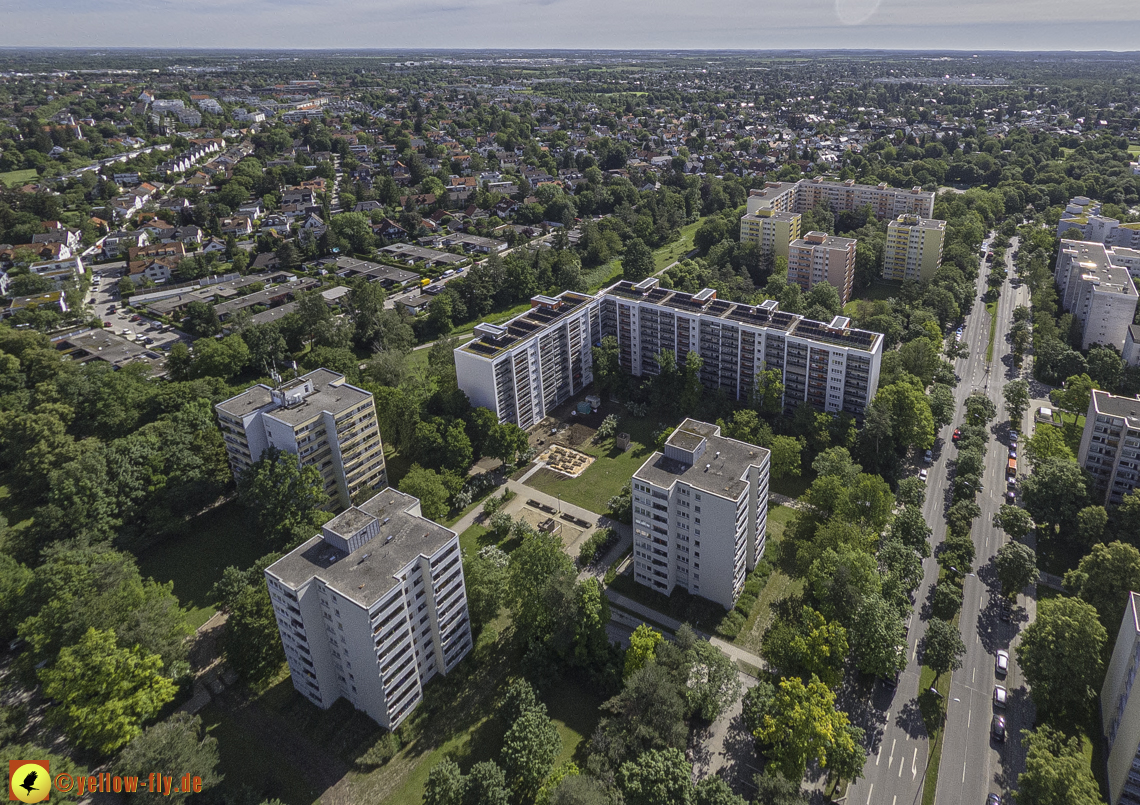30.05.2024 - GEWOFAG-Baustelle am Karl-Marx-Ring 11-21 in Neuperlach