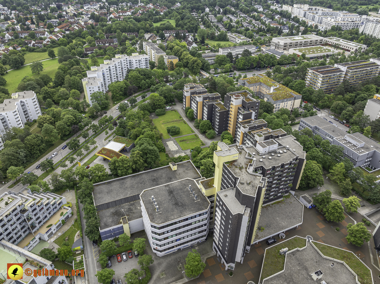 06.06.2024 - unser Marx-Zentrum und Wohnanlage Karl-Marx-Ring in Neuperlach