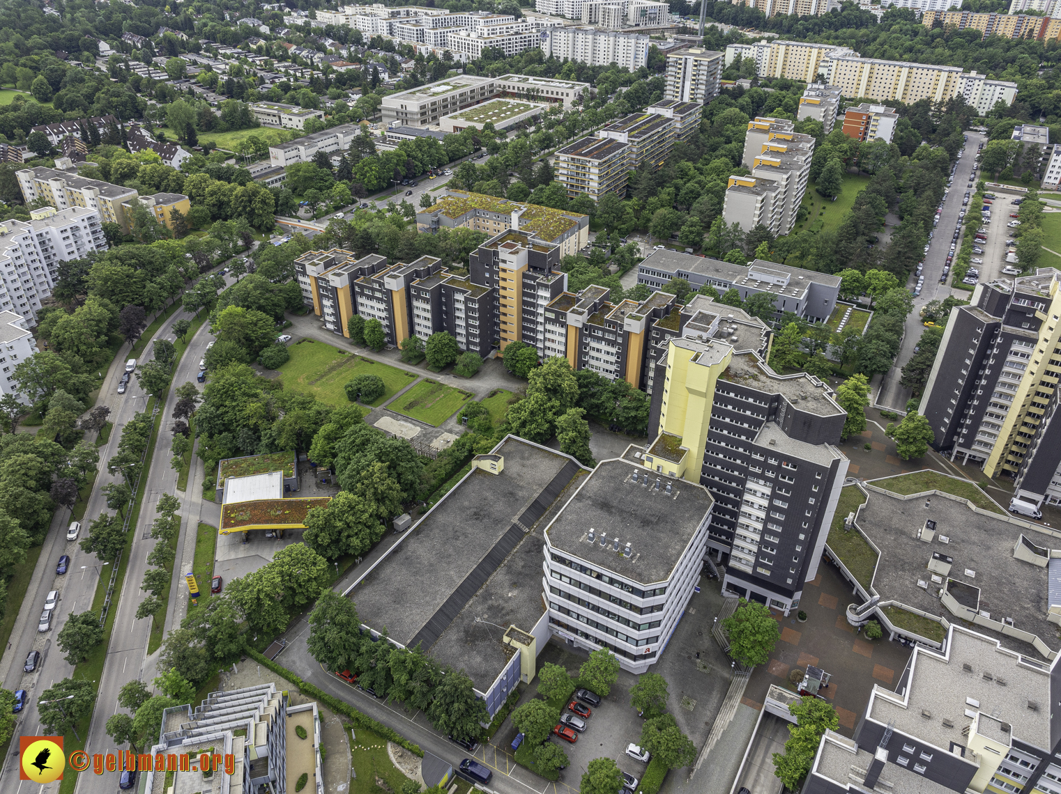 06.06.2024 - unser Marx-Zentrum und Wohnanlage Karl-Marx-Ring in Neuperlach