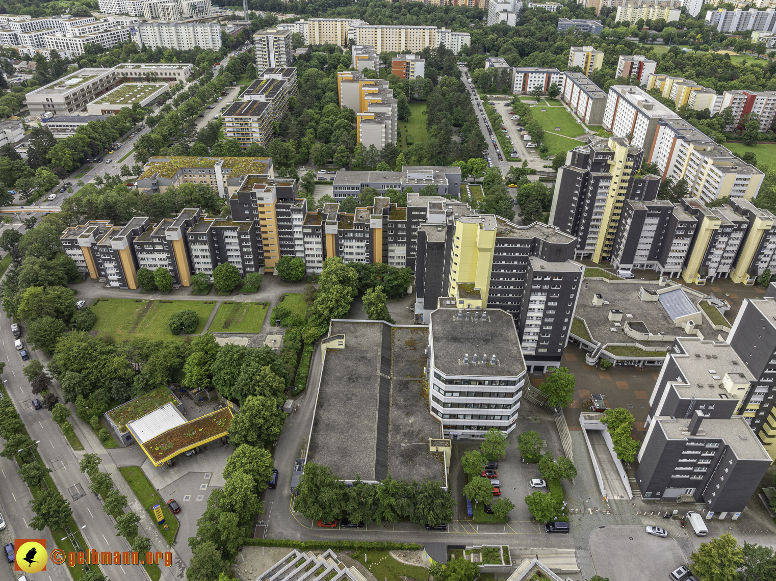 06.06.2024 - unser Marx-Zentrum und Wohnanlage Karl-Marx-Ring in Neuperlach