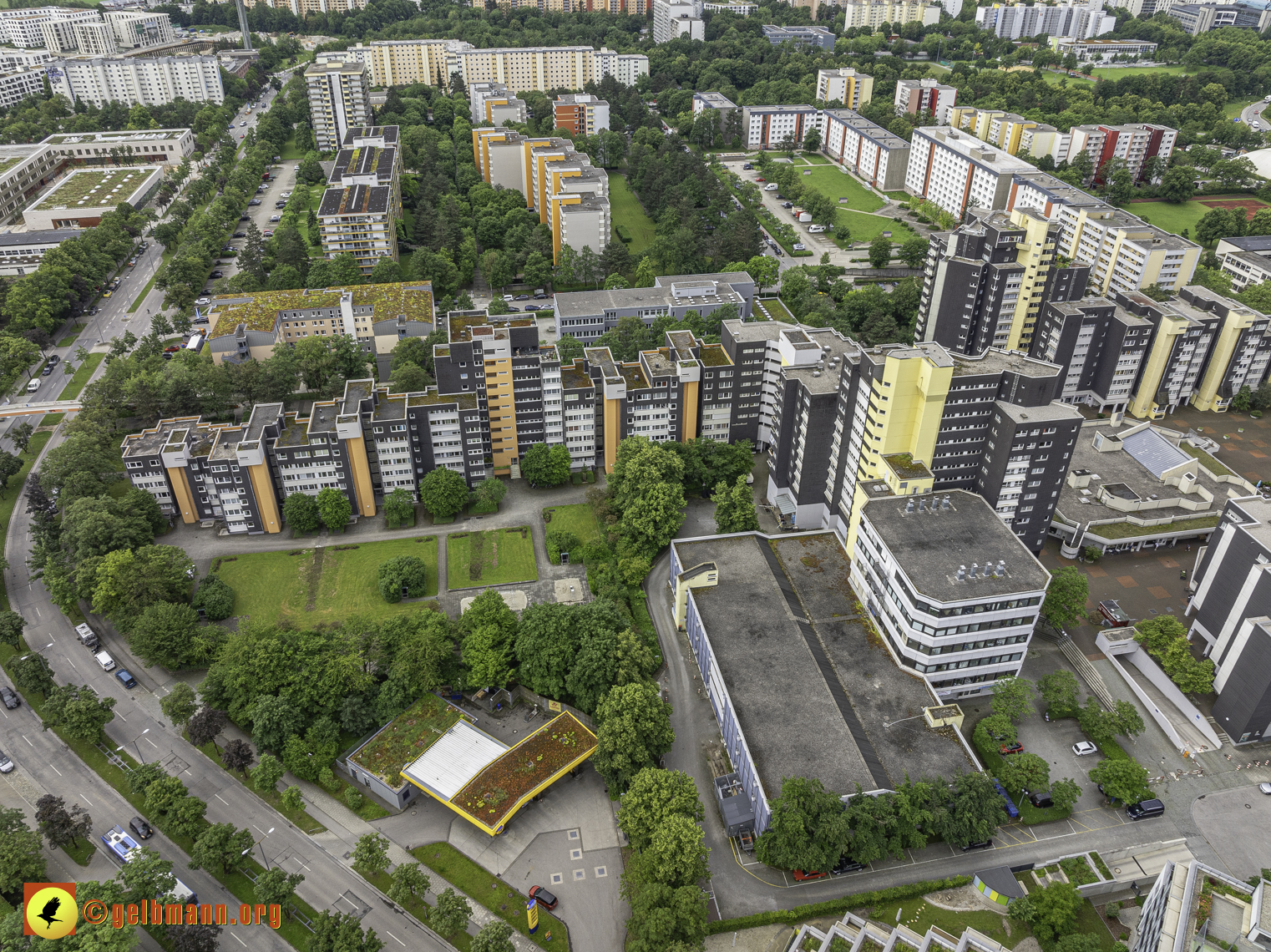 06.06.2024 - unser Marx-Zentrum und Wohnanlage Karl-Marx-Ring in Neuperlach