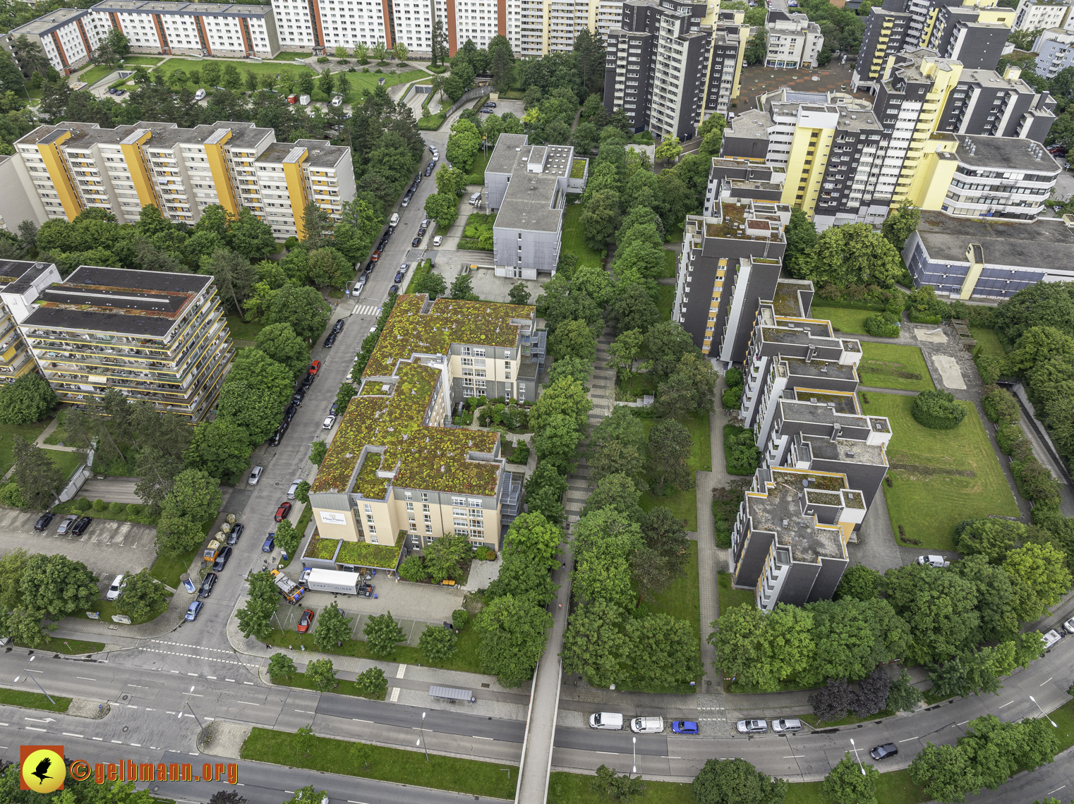 06.06.2024 - unser Marx-Zentrum und Wohnanlage Karl-Marx-Ring in Neuperlach