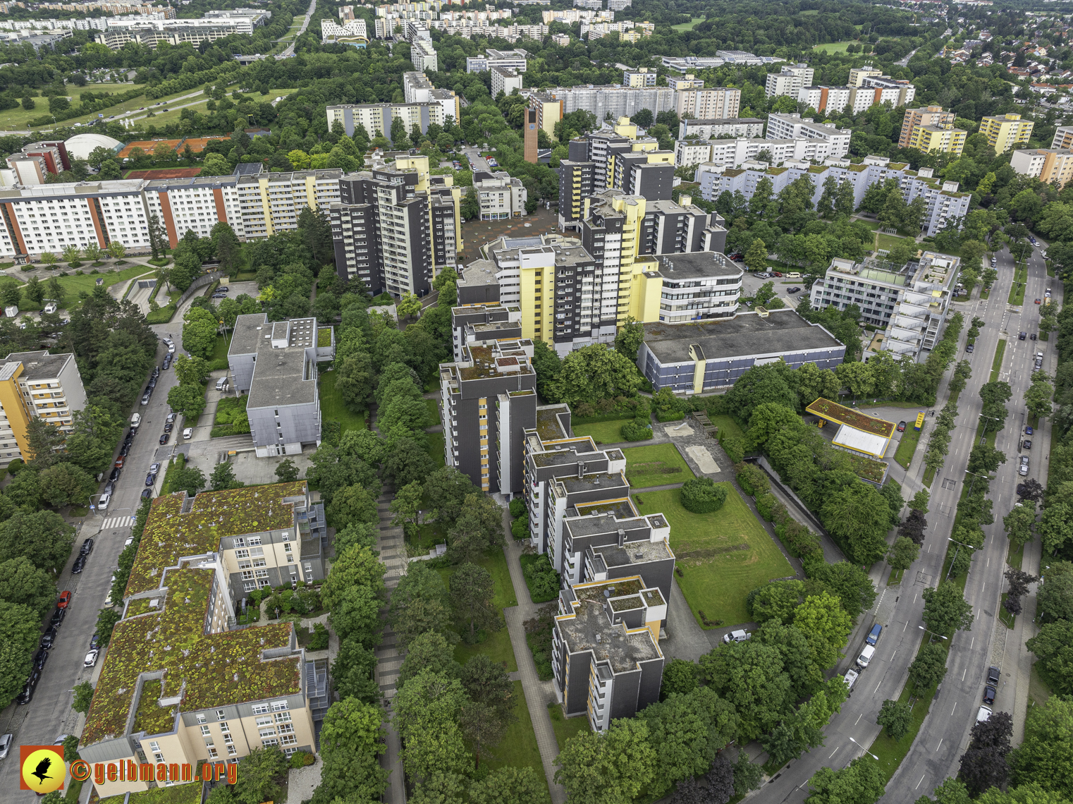 06.06.2024 - unser Marx-Zentrum und Wohnanlage Karl-Marx-Ring in Neuperlach