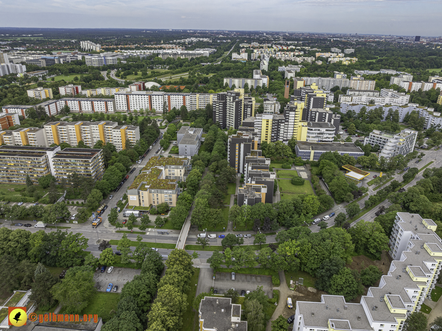 06.06.2024 - unser Marx-Zentrum und Wohnanlage Karl-Marx-Ring in Neuperlach