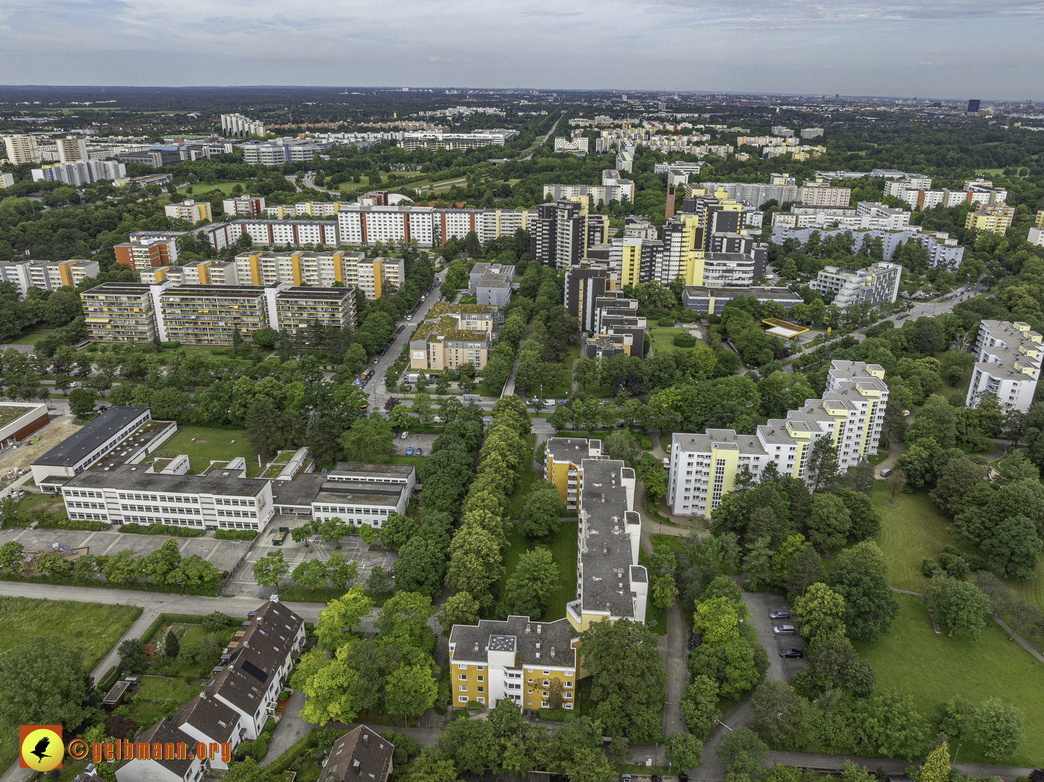 06.06.2024 - unser Marx-Zentrum und Wohnanlage Karl-Marx-Ring in Neuperlach