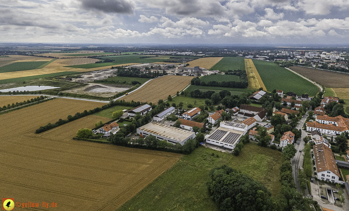 11.07.2024 - DEMOS-Baustelle und BayernHeim-Baustelle in Gronsdorf und Riemer See