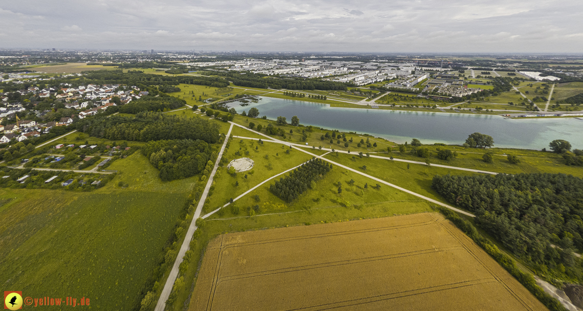 11.07.2024 - DEMOS-Baustelle und BayernHeim-Baustelle in Gronsdorf und Riemer See