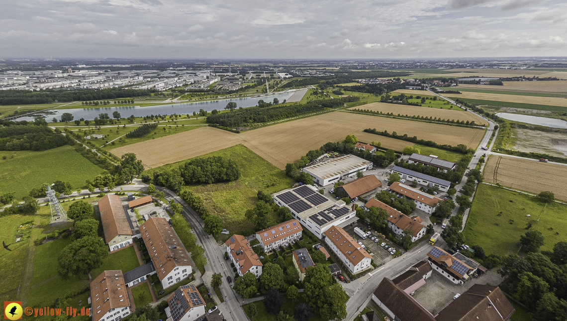 11.07.2024 - DEMOS-Baustelle und BayernHeim-Baustelle in Gronsdorf und Riemer See