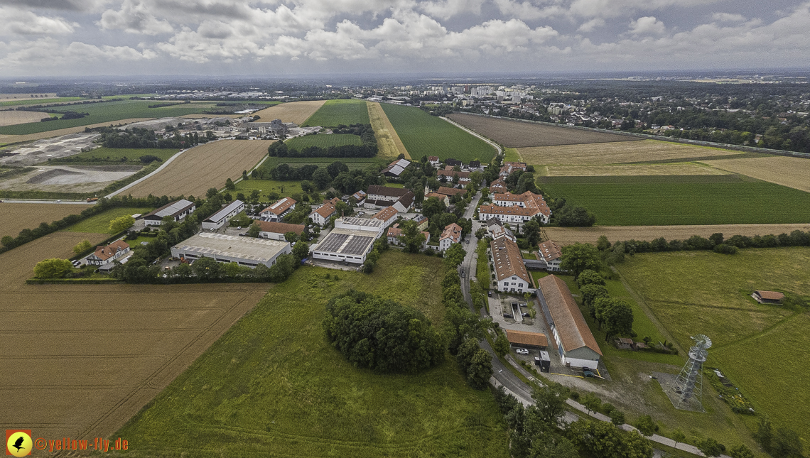 11.07.2024 - DEMOS-Baustelle und BayernHeim-Baustelle in Gronsdorf und Riemer See
