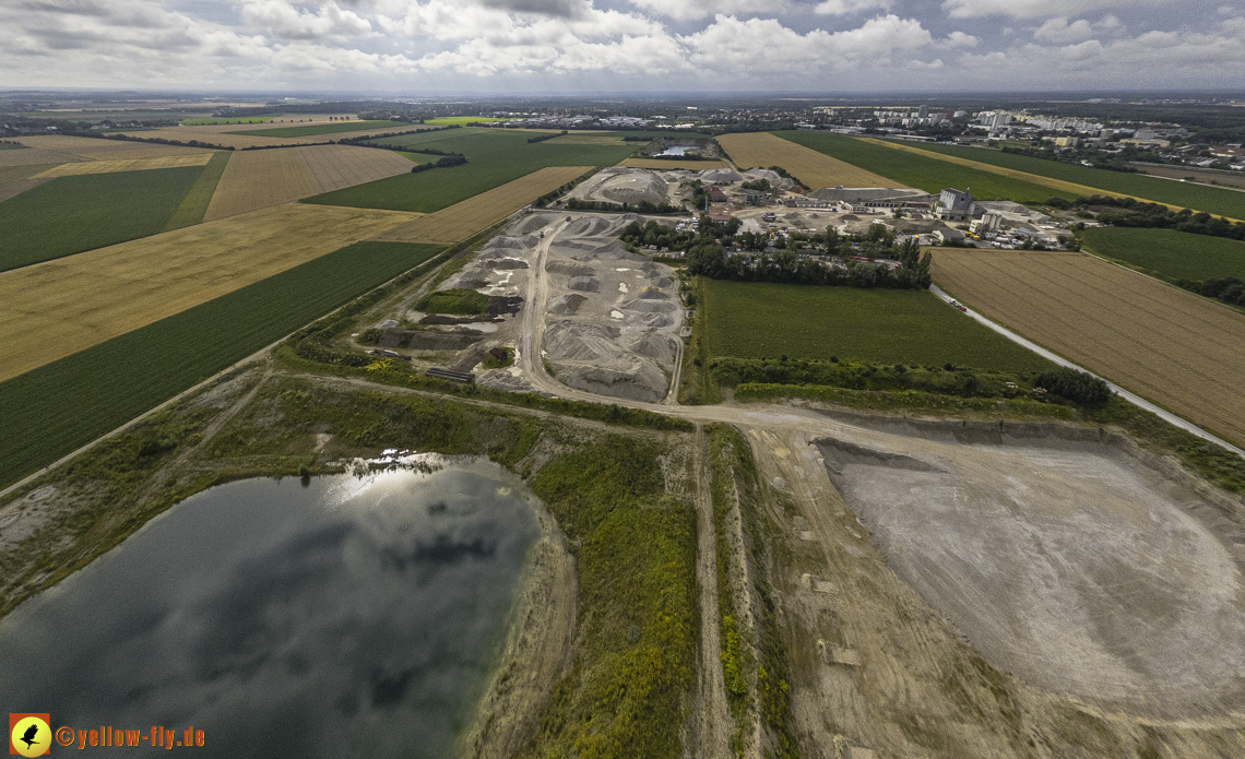 11.07.2024 - DEMOS-Baustelle und BayernHeim-Baustelle in Gronsdorf und Riemer See