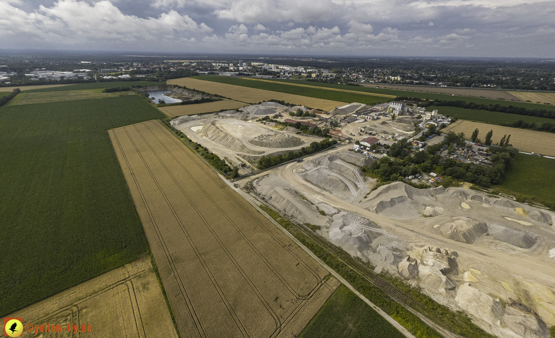11.07.2024 - DEMOS-Baustelle und BayernHeim-Baustelle in Gronsdorf und Riemer See