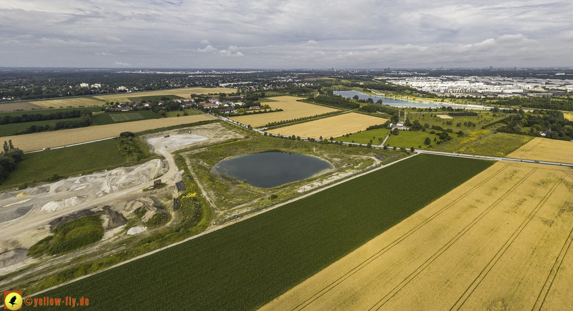 11.07.2024 - DEMOS-Baustelle und BayernHeim-Baustelle in Gronsdorf und Riemer See