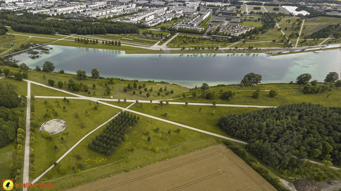 11.07.2024 - DEMOS-Baustelle und BayernHeim-Baustelle in Gronsdorf und Riemer See