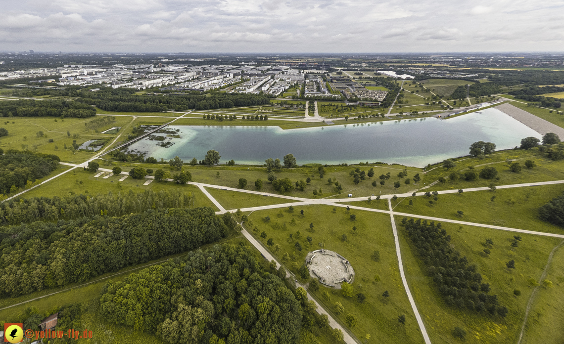 11.07.2024 - DEMOS-Baustelle und BayernHeim-Baustelle in Gronsdorf und Riemer See