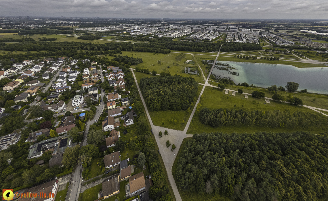 11.07.2024 - DEMOS-Baustelle und BayernHeim-Baustelle in Gronsdorf und Riemer See