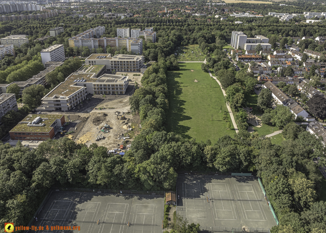 15.07.2024 - der Ostpark und Schule am Strehleranger in Neuperlach